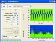 Spectro Frequency Analyzer screenshot